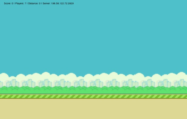 Mock Flappy Bird MMO game allows for 1,000 simultaneous players ...