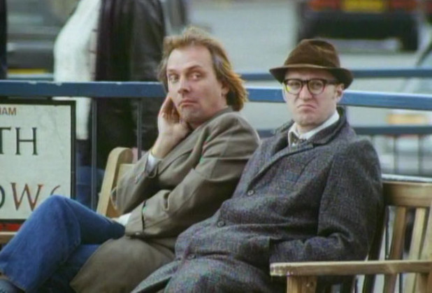 Rik Mayall fans petition for Bottom bench to return in Hammersmith - TV ...