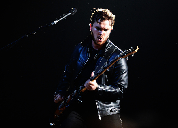 Mike Kerr of Royal Blood performs on stage - MTV Europe Music Awards ...